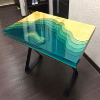 Epoxy Table